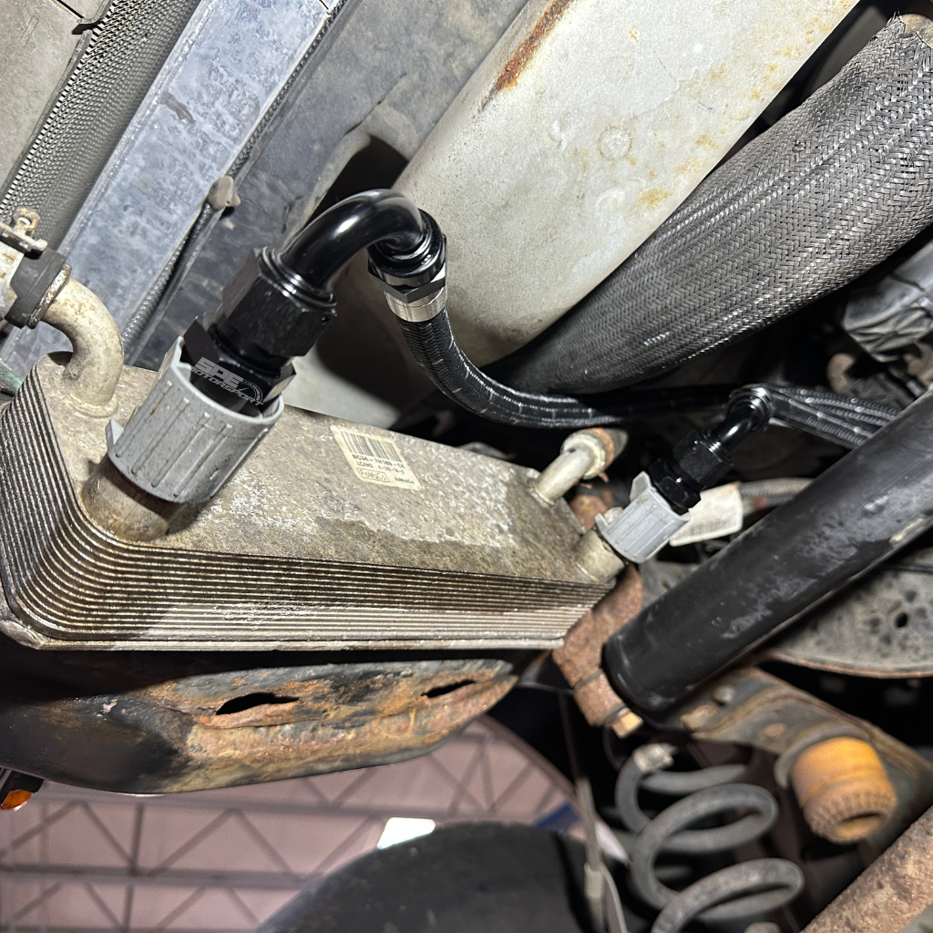Better Flow, Better Hardware, Cleaner Install - 6R140 Transmission Line Kit