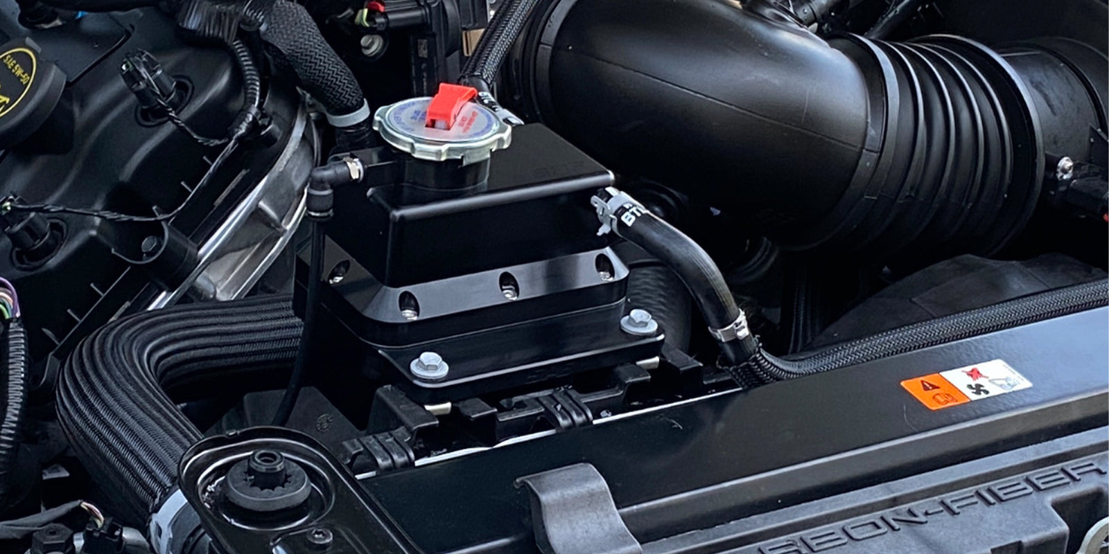 Not just an aesthetic upgrade: The S550 Mustang Degas Bottle