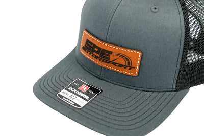 SPE Motorsport Logo Leather Patch Hat
