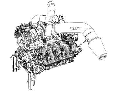 SPE Motorsport 2020–2026 6.7L Powerstroke S400 Emperor Turbo System