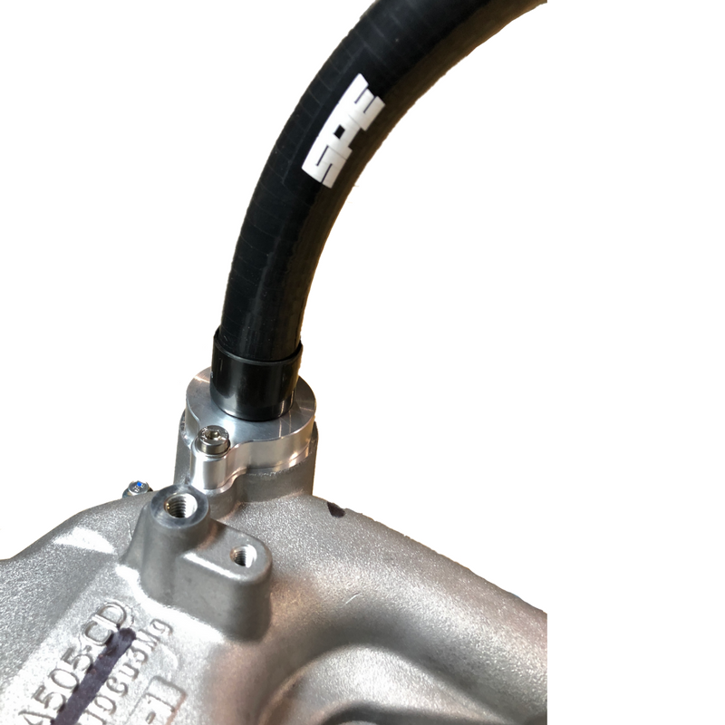 SPE CCV Reroute Kit on 6.7L powerstroke engine