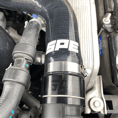 SPE Motorsport Upper Radiator Hose, Fits 2017-2021 6.7 Powerstroke