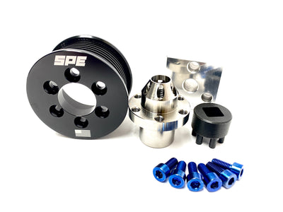 Ford blower supercharger pulley and install kit
