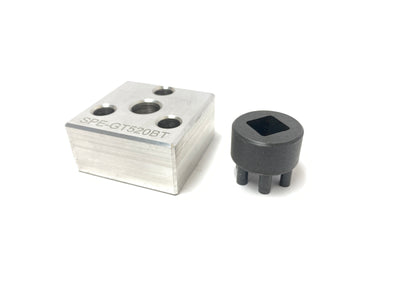 Blower Holding Tool & Custom Hub Tool
