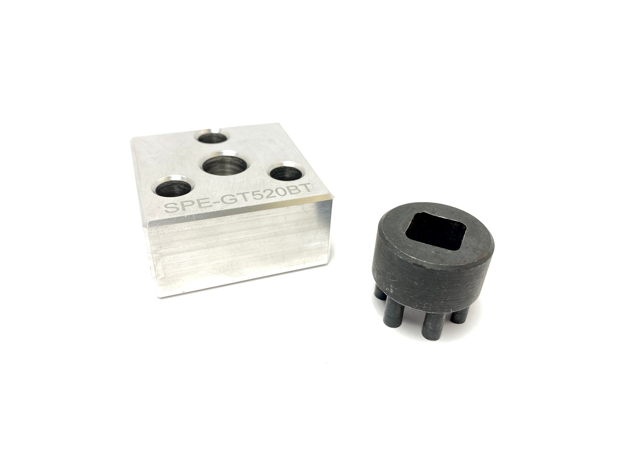 Blower Holding Tool & Custom Hub Tool