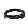 Motorsport Fab -12AN PTFE Stainless Braided Black Nylon Hose- 20ft Section
