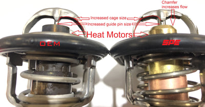 SPE 6.7L Powerstroke Low Temp, High Flow Thermostat